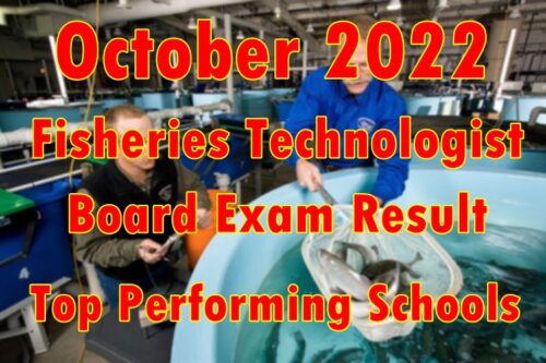 Fisheries Technologist Board Exam