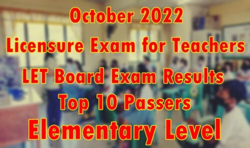 LET Exam Result October