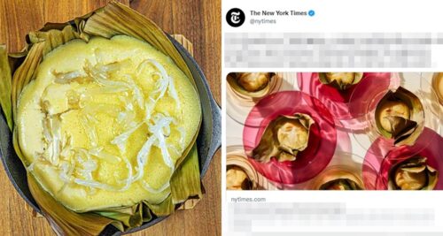 bibingka with macapuno