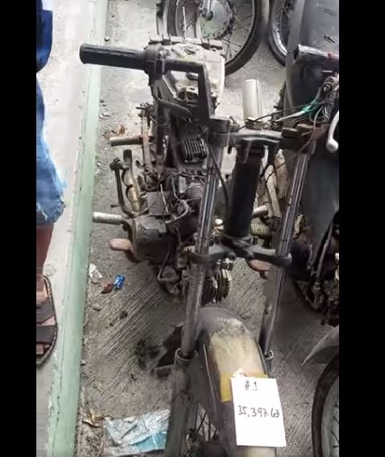 Defective Motorcycle Auction