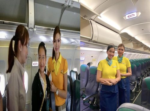 Passenger-Turned-Flight Attendant