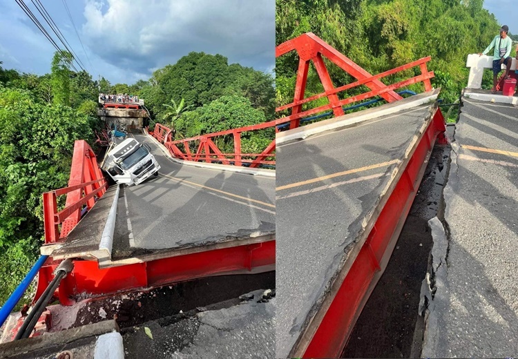 Actual Video of Collapsing Wawa Bridge Goes Viral Online