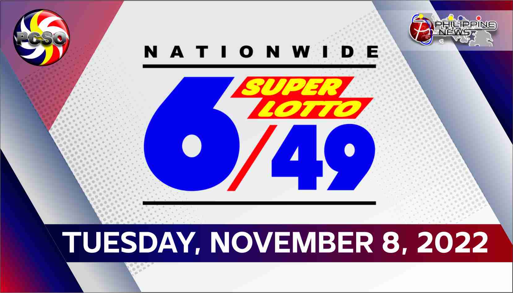6/49 LOTTO RESULT Today, Tuesday, November 8, 2022 Official PCSO