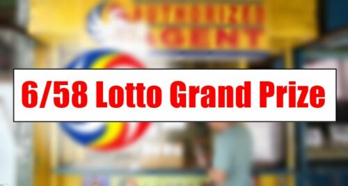6/58 Lotto Grand Prize