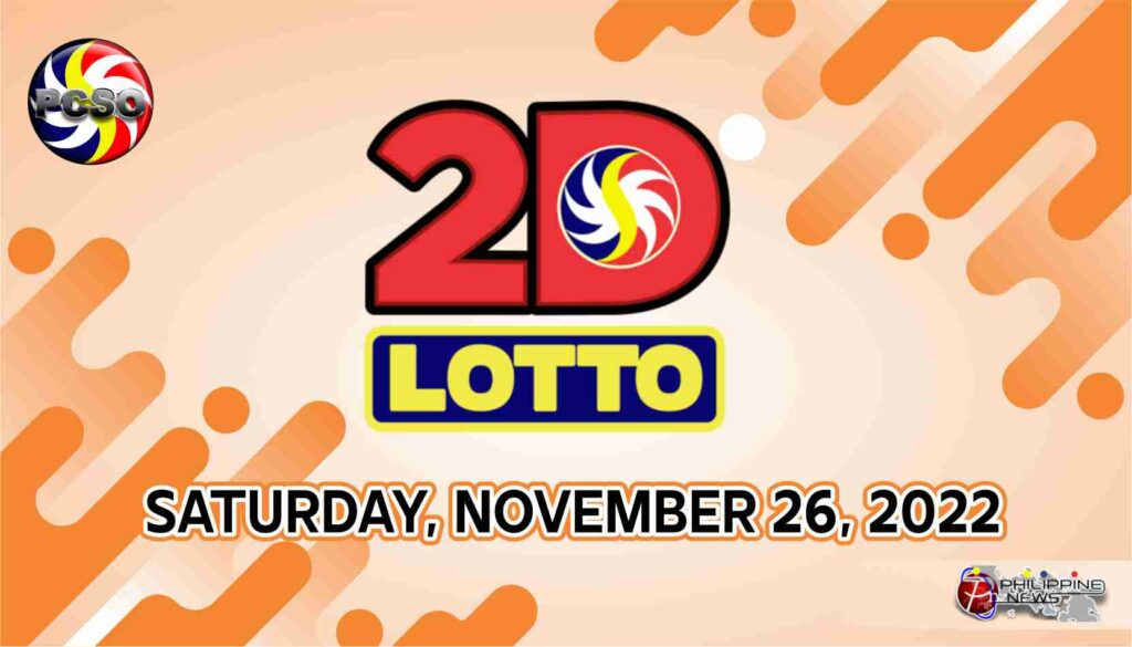 2D LOTTO RESULT Today, Saturday, November 26, 2022 - Official PCSO ...