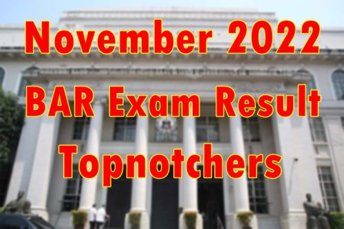 BAR Exam Result November