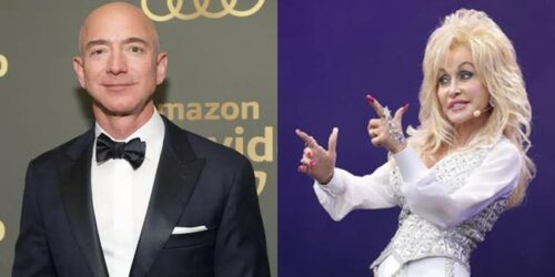 Billionaire Jeff Bezos, Dolly Parton
