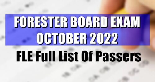 Forester Board Exam October 2022