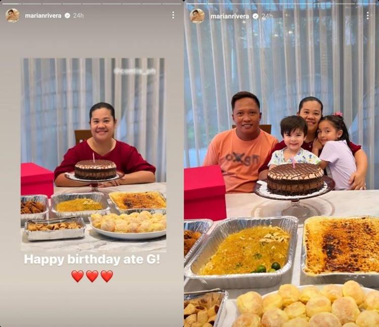 Marian Rivera Prepares Birthday Feast For Housemaid (Photos)