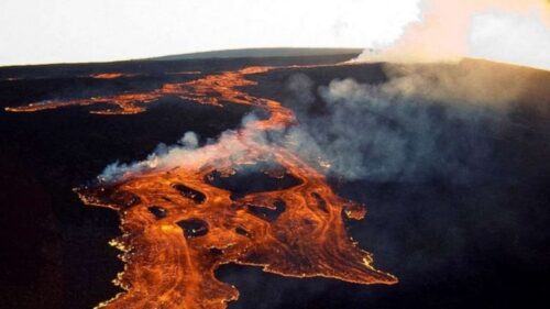Largest Active Volcano in the World "Mauna Loa" in Hawaii