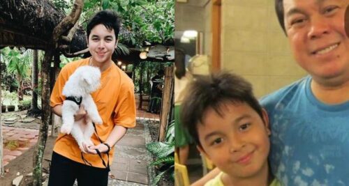 Leon Barretto and Dennis Padilla