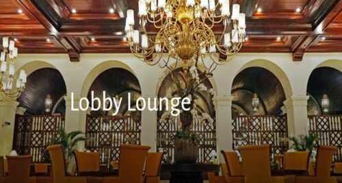 Manila Hotel Lobby Lounge