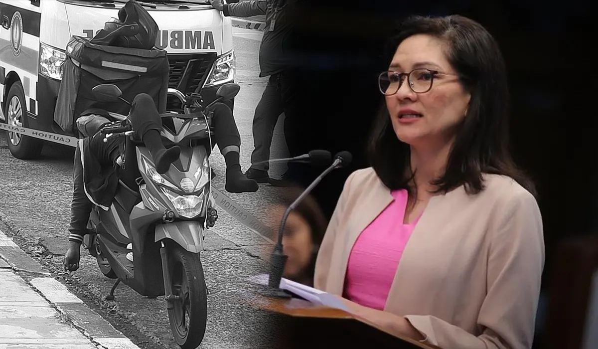 Wife of Delivery Rider who Died Pens Letter to Risa Hontiveros