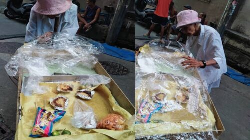 Elderly Turon Vendor