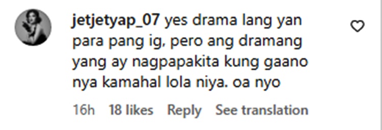 herlene budol comment