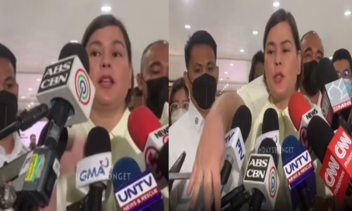 Sara Duterte ABS-CBN Microphone