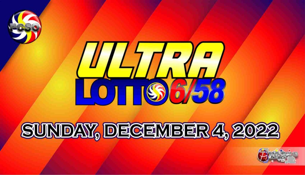 6/58 LOTTO RESULT Today, Sunday, December 4, 2022 - Official PCSO Lotto ...