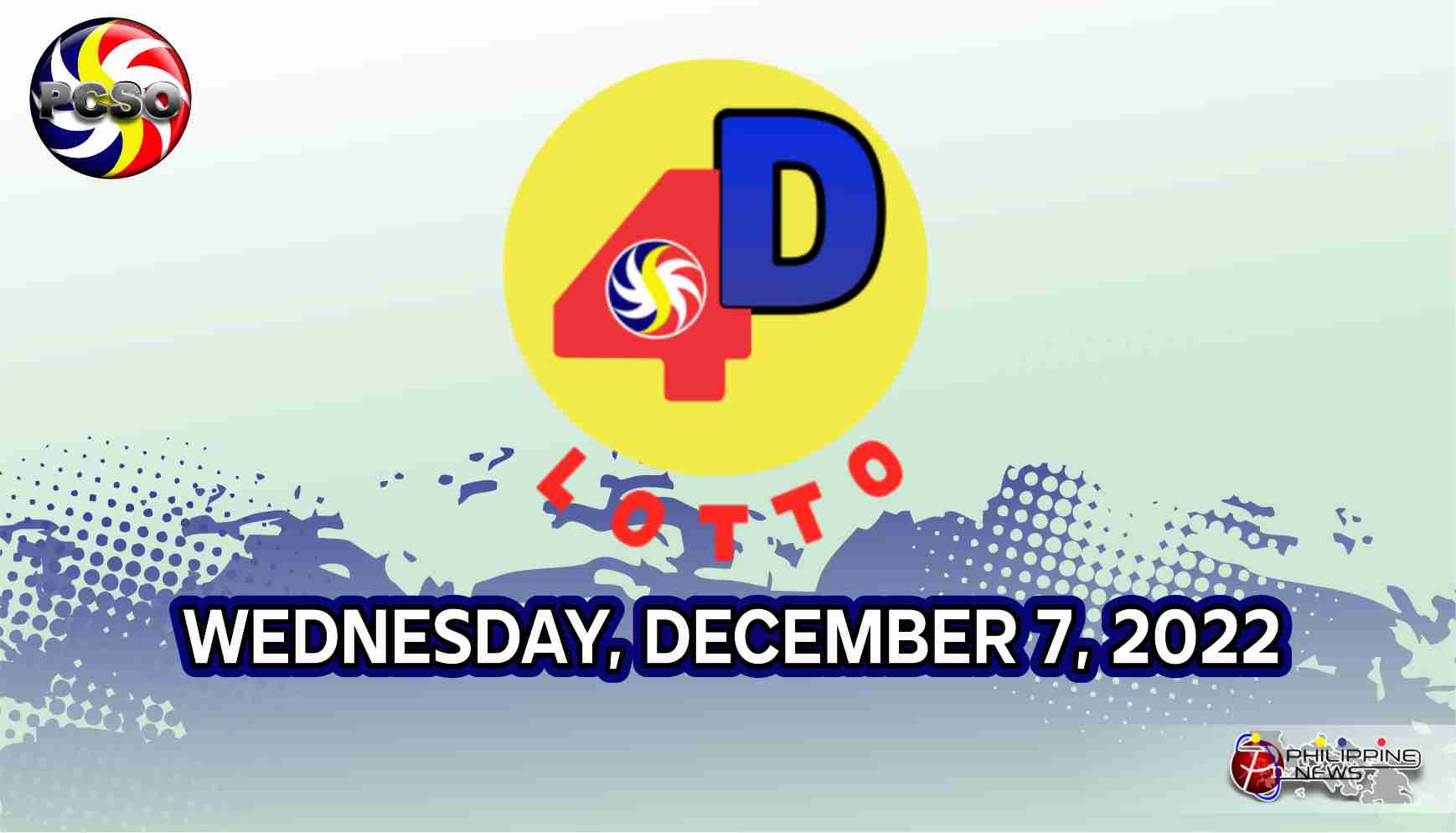 4D LOTTO RESULT Today, Wednesday, December 7, 2022 - Official PCSO ...