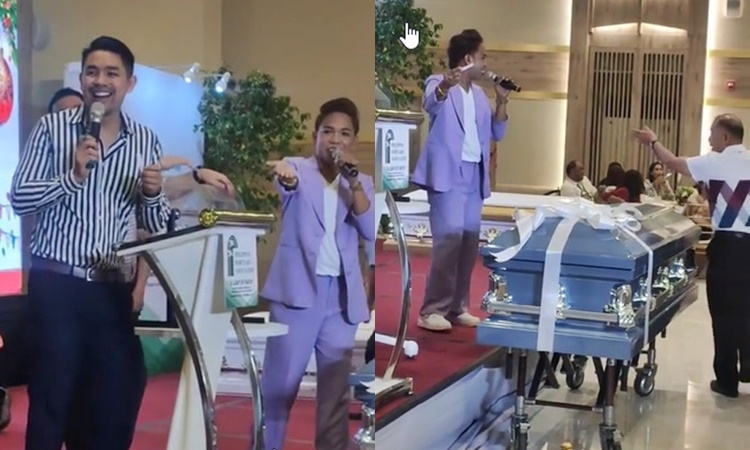 Coffins, Marble Urns Raffle Prize Christmas Party