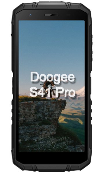 Cover Per Doogee S41 Pro Con 1 Pellicola Vetro Temperato – Custodia Morbida TPU Trasparente Antiurto – Rosa/Rosso