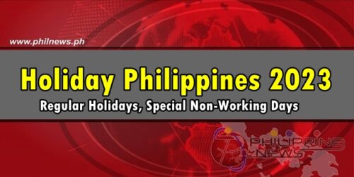 Holiday Philippines 2023