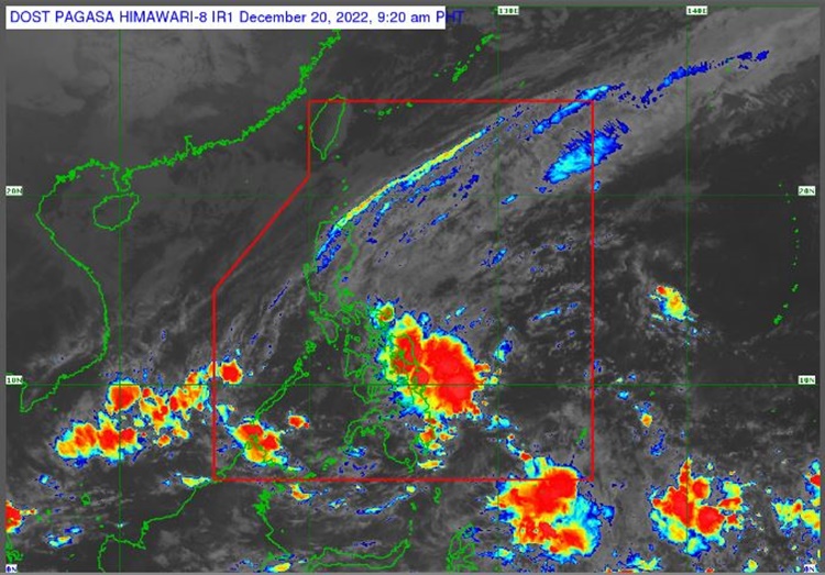 PAGASA Says LPA & Amihan To Bring Rains Over Parts Of PH