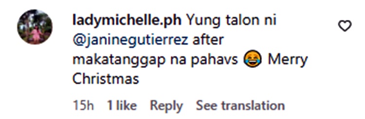 janine gutierrez comments 3
