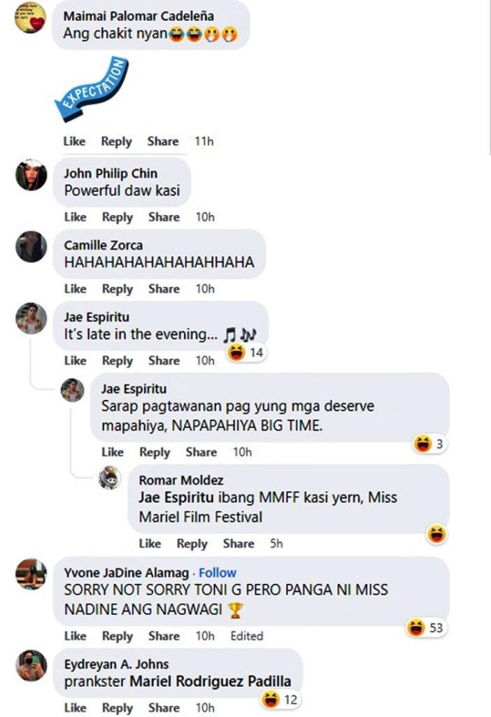 mariel padilla comments