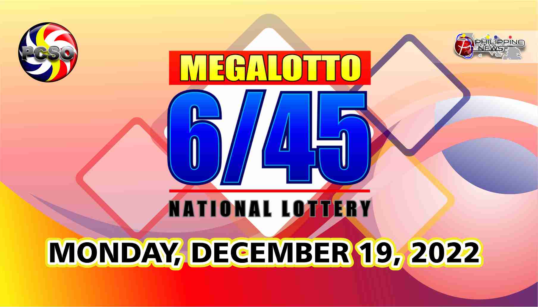 6/45 LOTTO RESULT Today, Monday, December 19, 2022 Official PCSO