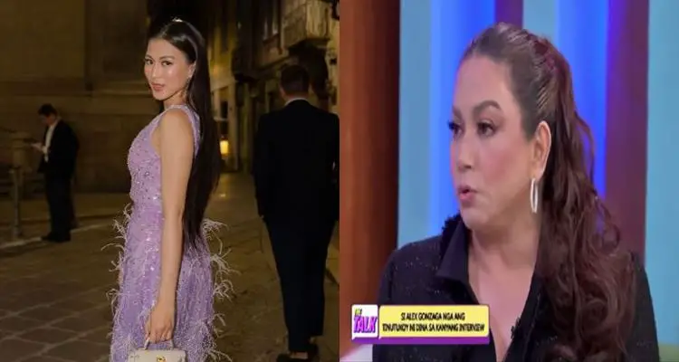 Dina Bonnevie Full confrontation with Alex Gonzaga for being unprofessional