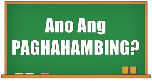 Ano Ang Paghahambing