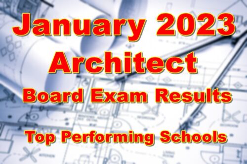 Architect Board Exam Results