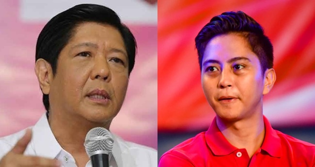 Bongbong Marcos Reacts When Asked If His Family is Grooming Sandro to ...