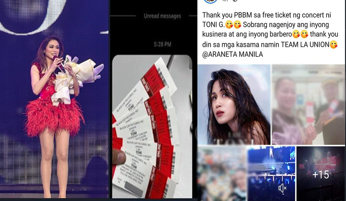 Toni Gonzaga Concert Went “Sold Out” Due to Free Tickets?