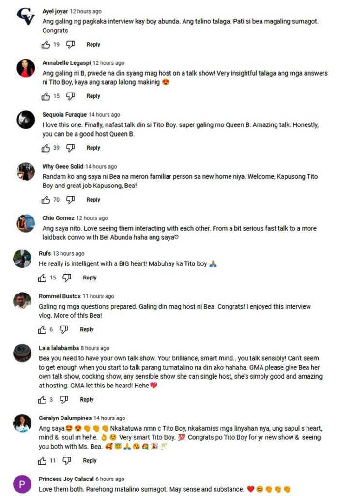 bea alonzo boy abunda comments
