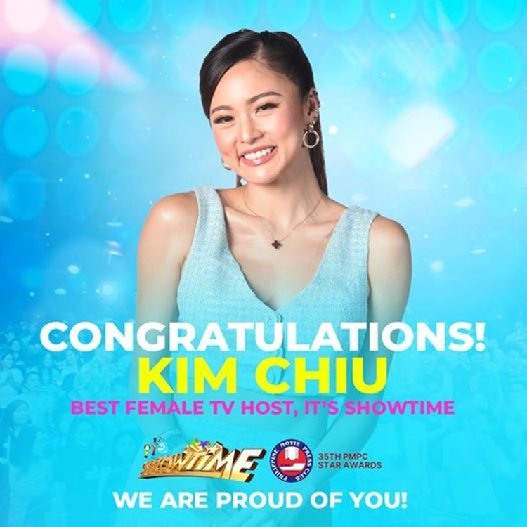Kim Chiu Best Female Tv Host Award Criticized By Netizens