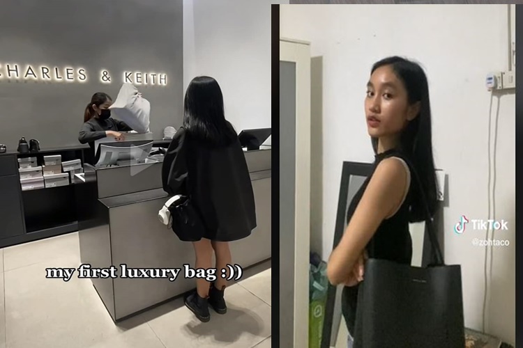 Pinay teen shamed over 'luxury bag' video meets Charles & Keith founder,  gets gifts from other companies - Latest Chika