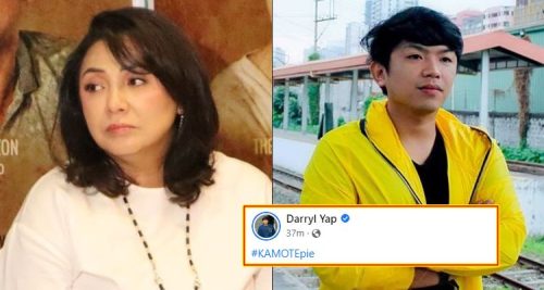 Darryl Yap and Cherry Pie Picache