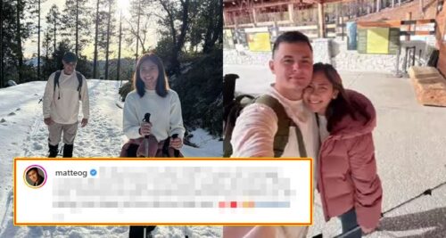 Matteo Guidicelli and Sarah Geronimo