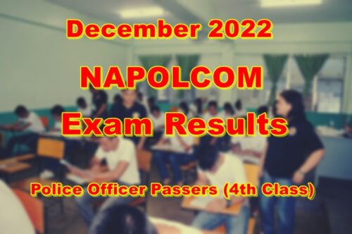 NAPOLCOM Exam Results