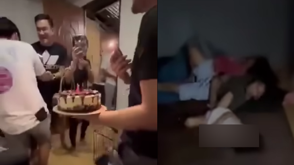 Friends Birthday Surprised
