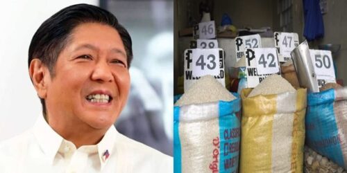 Bongbong Marcos, Rice
