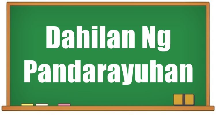 Dahilan Ng Pandarayuhan
