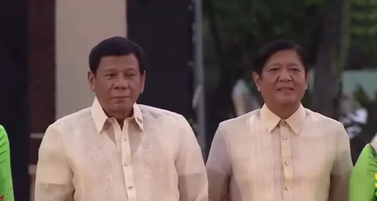 President Bongbong Marcos Greets Former President Duterte