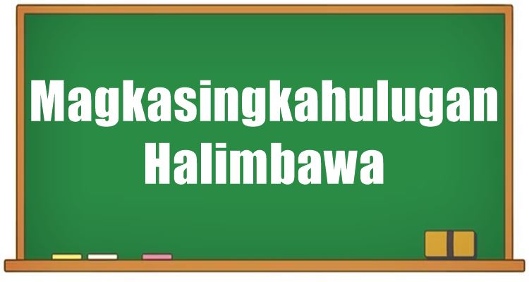 sumulat ng 5 salitang magkasingkahulugan