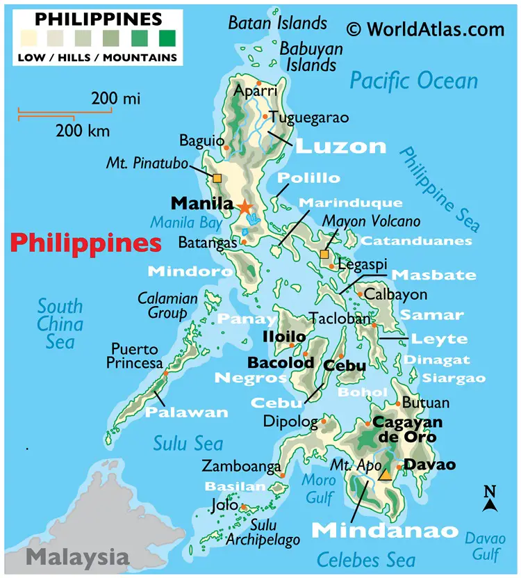Mapa ng Pilipinas: Narito ang Mapa ng Bansa at ang Tala ng mga Rehiyon
