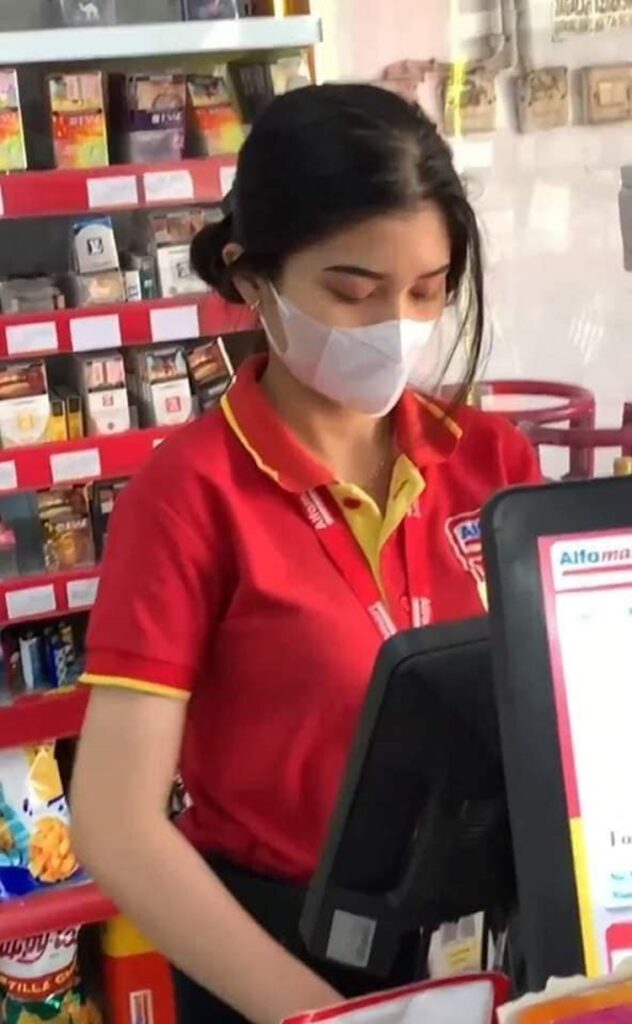 Beautiful Alfamart Employee