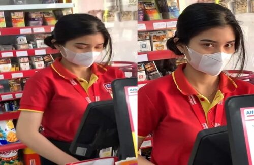 Beautiful Alfamart Employee