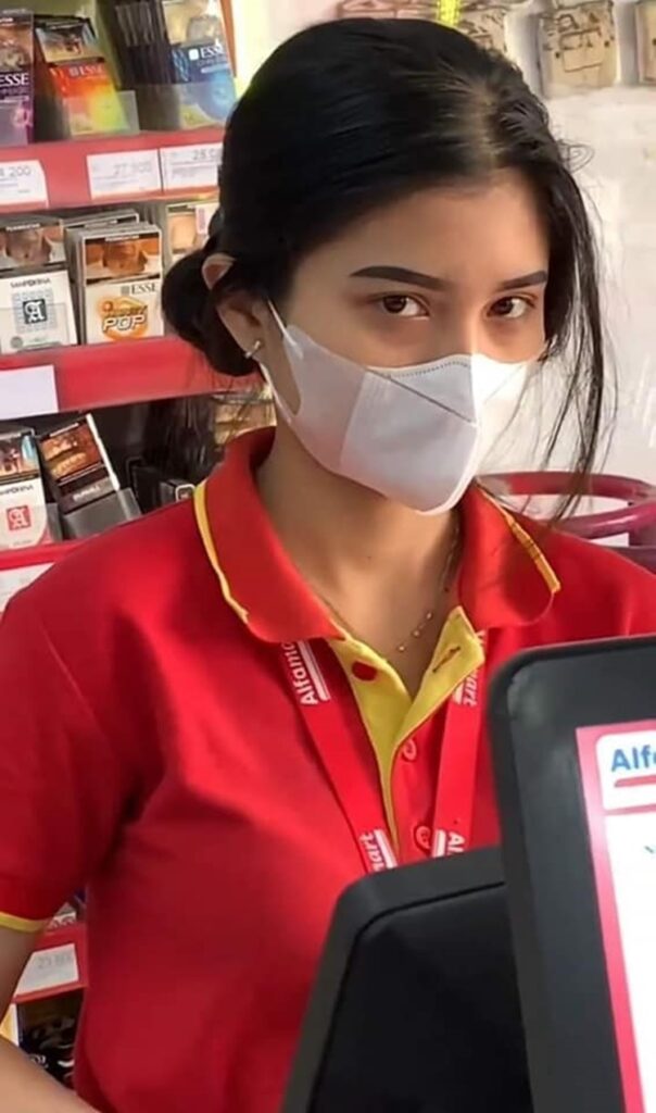 Beautiful Alfamart Employee