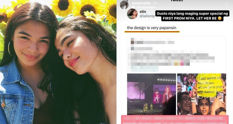 Andrea Brillantes Sister Reacts To Bashing After Promposal To Ricci Rivero